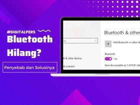 Cara Mengatasi Tombol On Off Bluetooth Laptop Tidak Ada (Hilang)