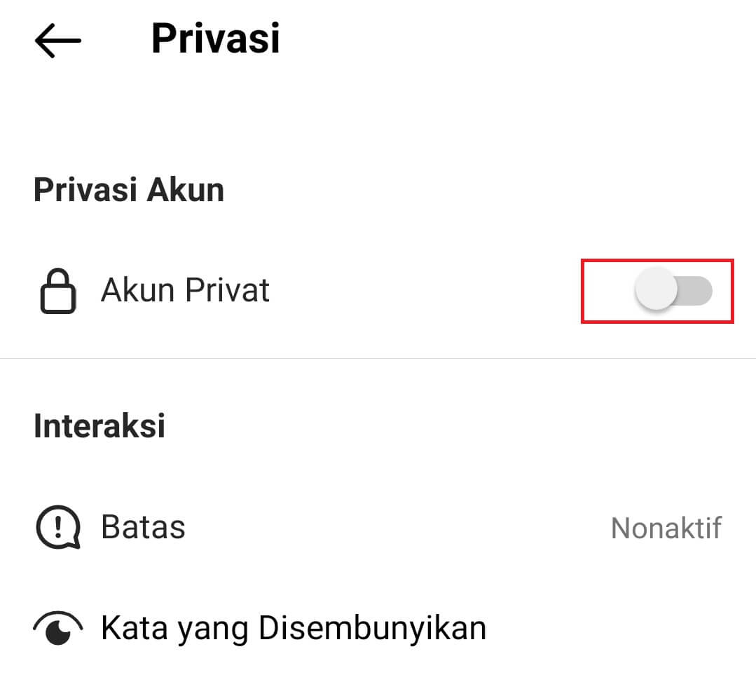 cara agar followers ig tidak bisa dilihat