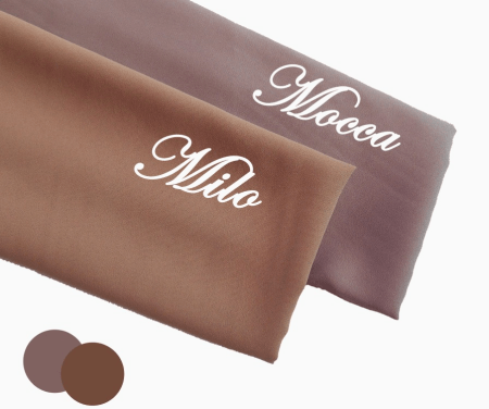 contoh warna mocca dan milo